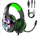Headset Gamer RGB EJ-903 – Conforto Pro, Som Imersivo e Microfone Ajustável