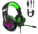 Headset Gamer RGB EJ-903 – Conforto Pro, Som Imersivo e Microfone Ajustável