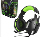Headset Gamer RGB EJ-903 – Conforto Pro, Som Imersivo e Microfone Ajustável