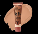 Base Ruby Rose Soft Matte – Alta Cobertura, Efeito Aveludado e Natural