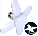 Lâmpada LED Fan Blade – Iluminação Potente 360° com Abas Ajustáveis