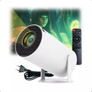 Projetor Portátil B-MAX 4K – Cinema em Casa com Wi-Fi e Ajuste Automático